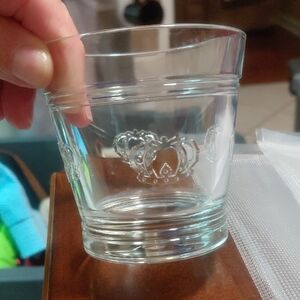 Crown Royal Whiskey Rocks Glass BD1